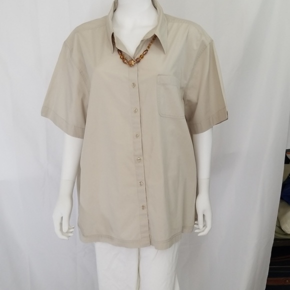 Bobby Brooks Tops - Tan Blouse